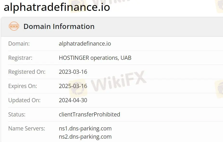 Is Alpha Trade Finance Legit?