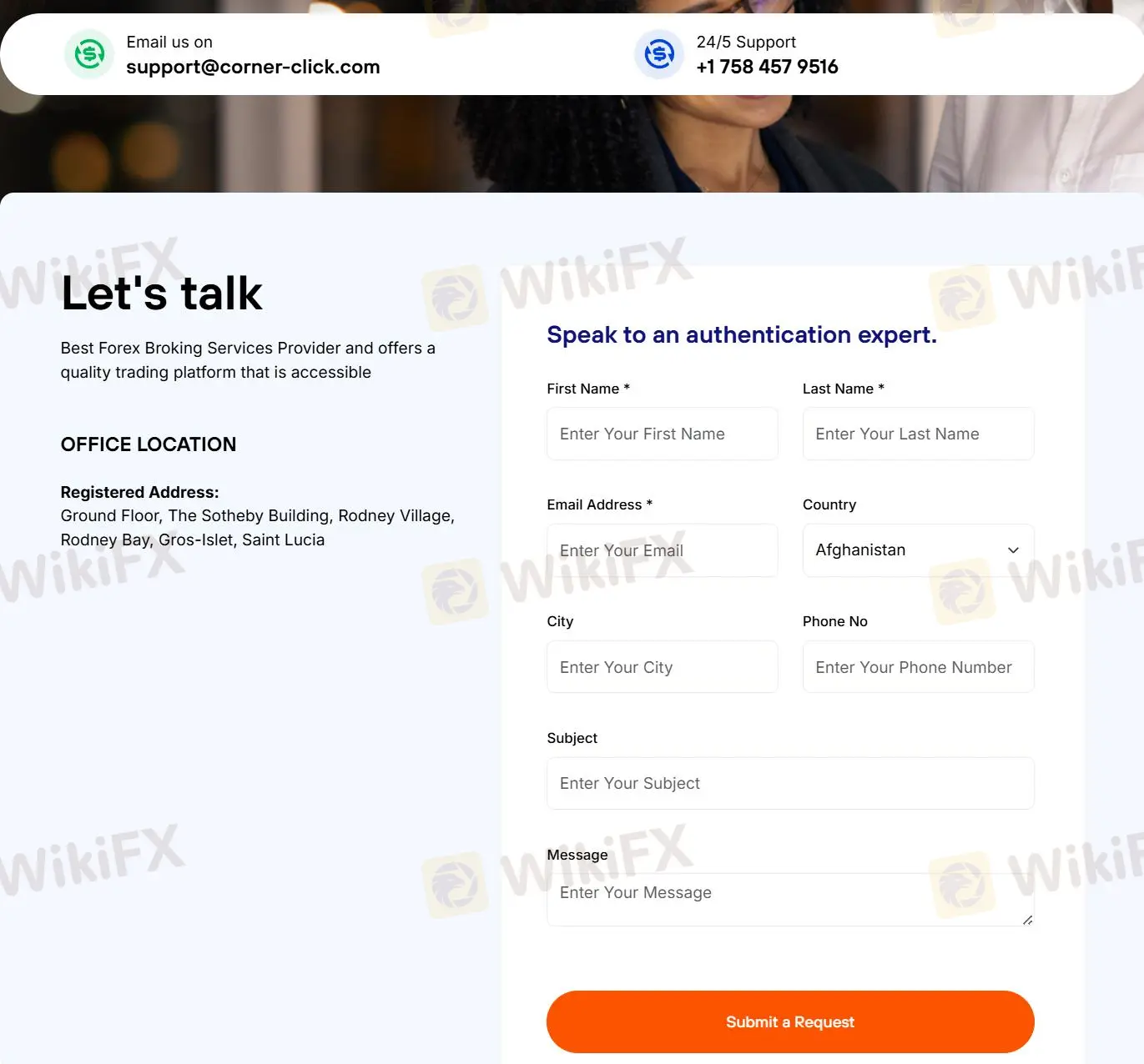 Options de Support Client