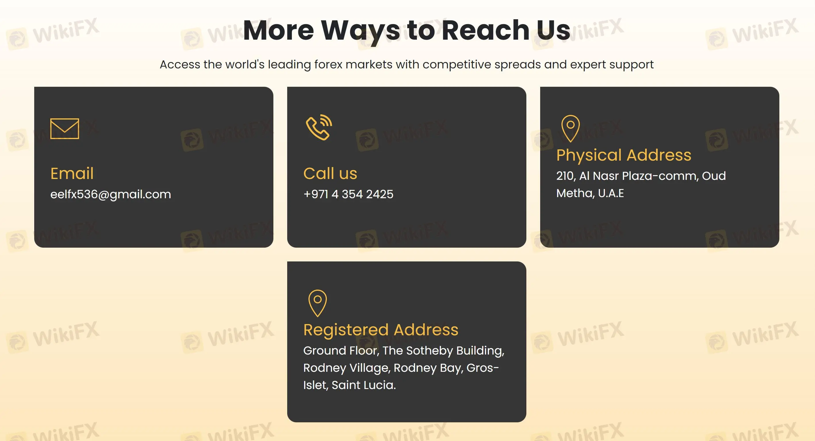 カスタマーサポートオプション