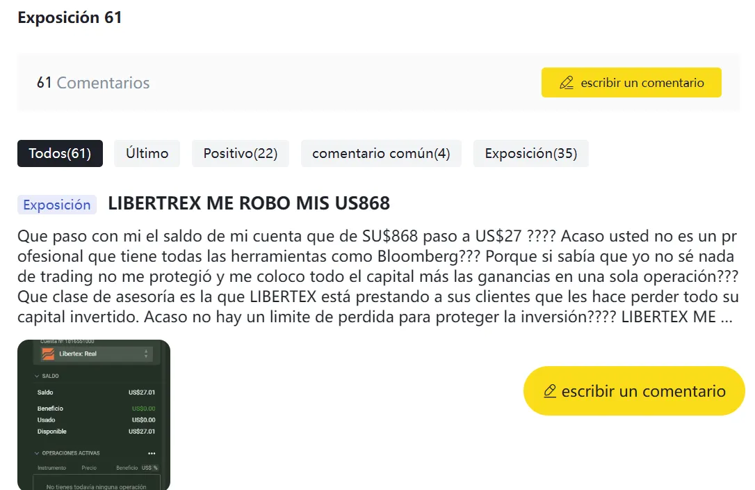 ¿Cuál es la opinión general de los usuarios sobre Libertex? ¿Cuál es la opinión general de los usuarios sobre Libertex?