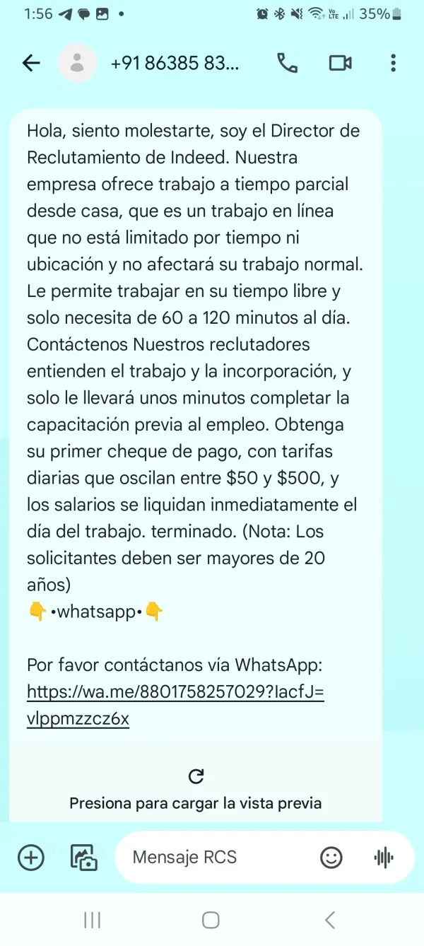 ¿Estafas por Telegram?