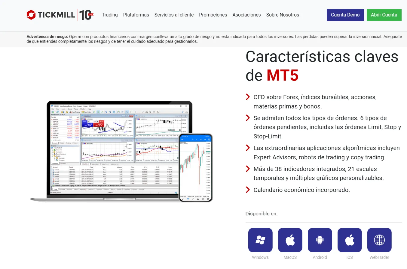 Tickmill MT5 Tickmill MT5