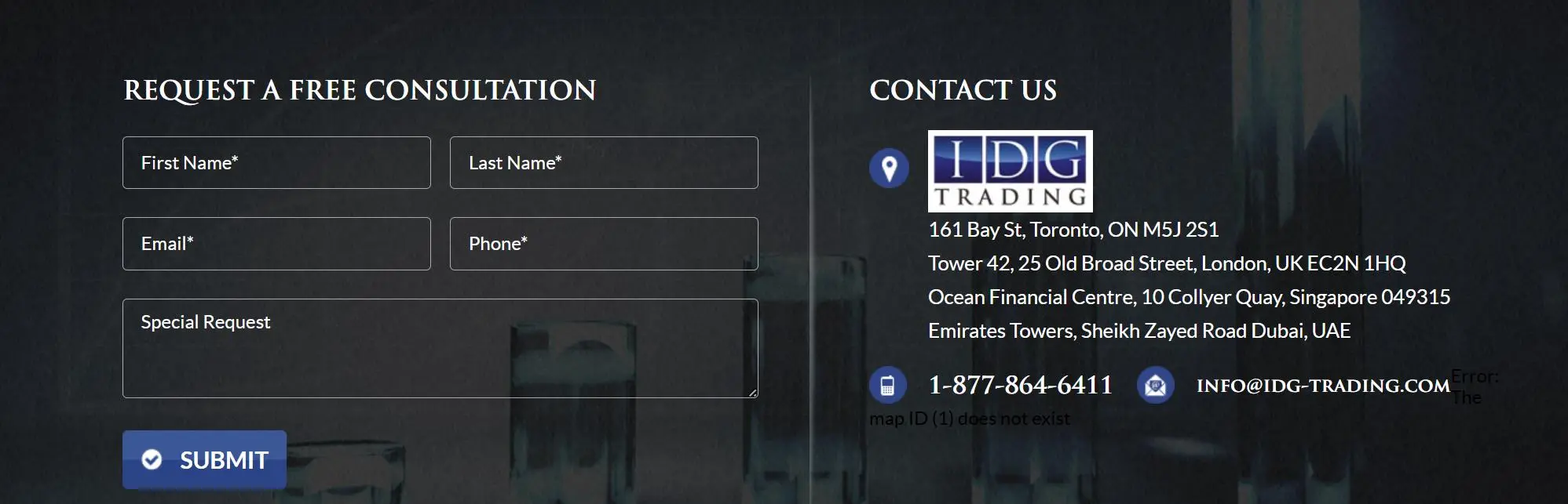Contact info