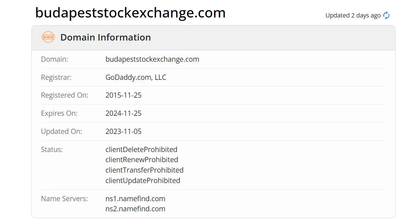Domain information