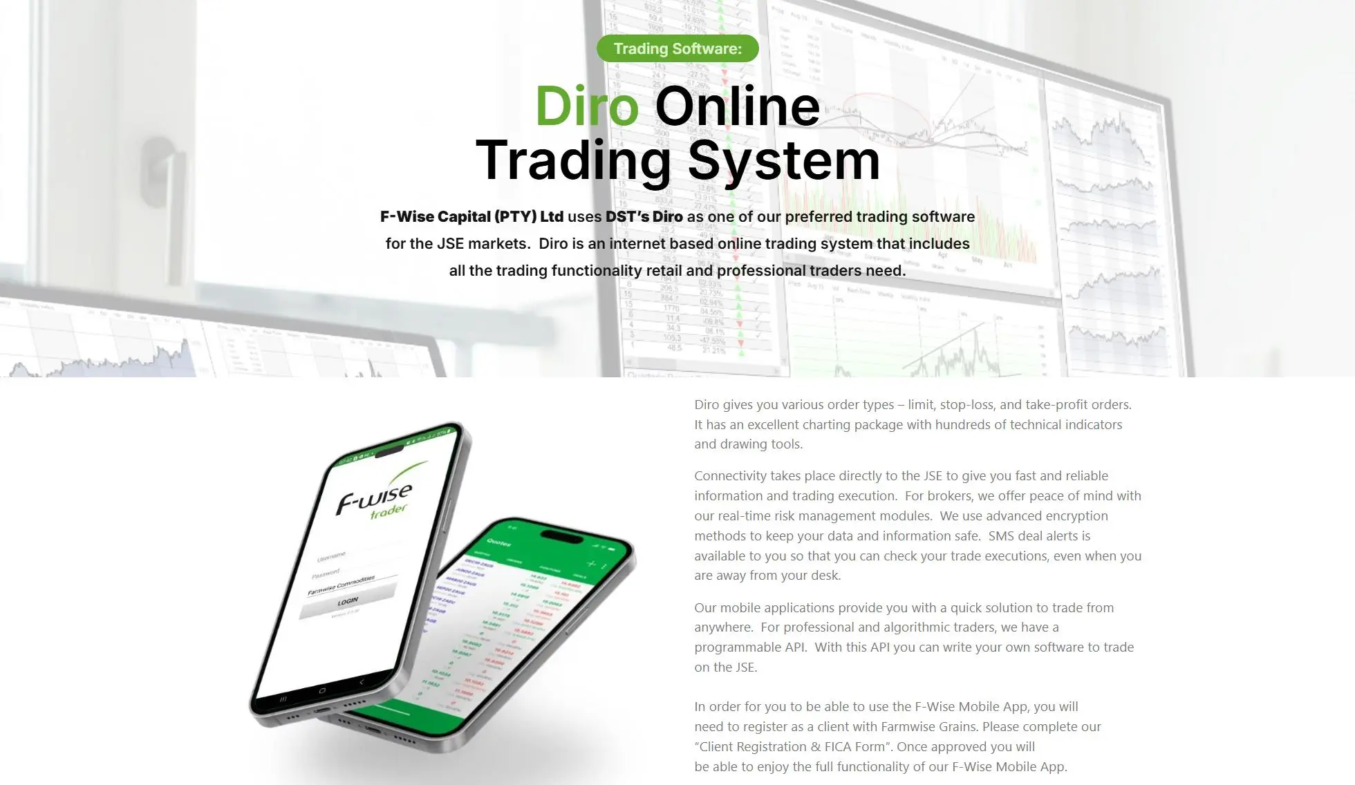 Diro Online Trading System