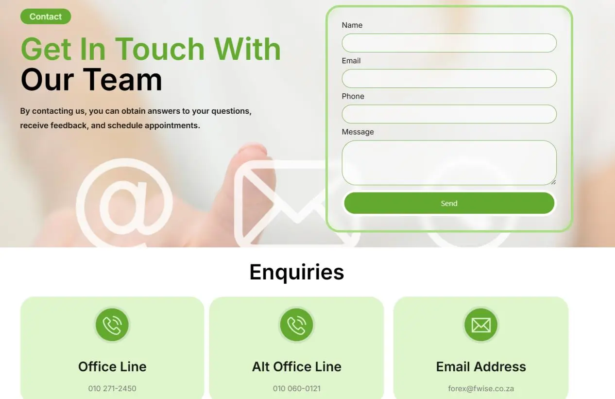 Contact info