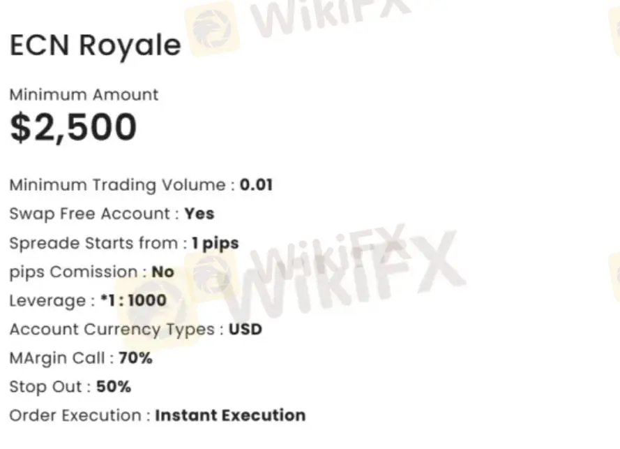 ประเภทบัญชี