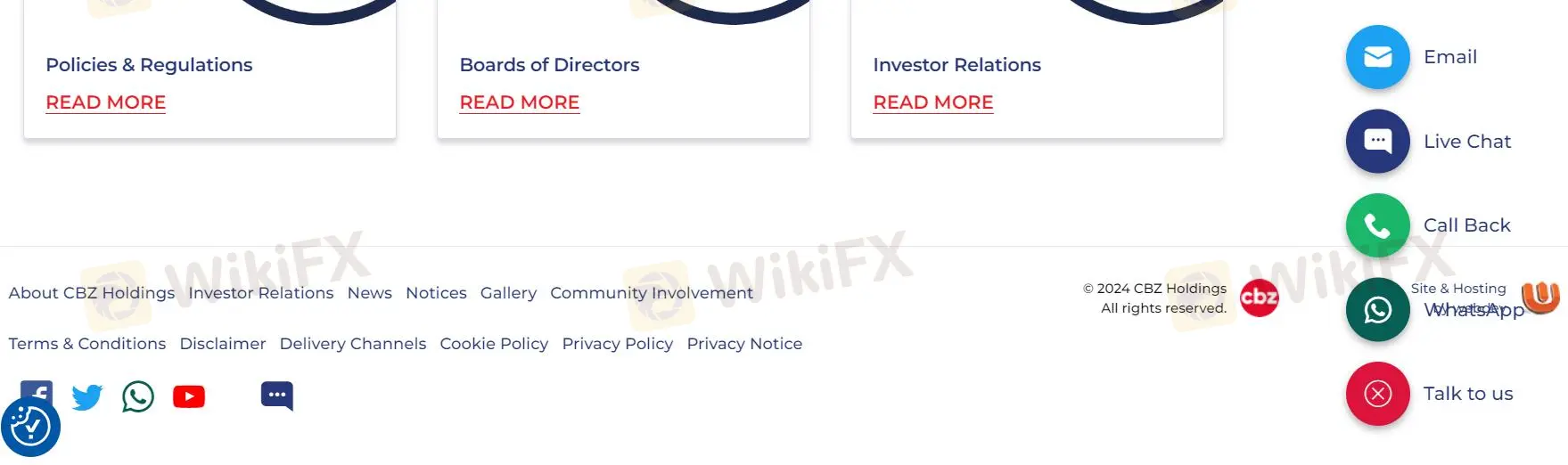 What Can I Trade on CBZ Holdings?