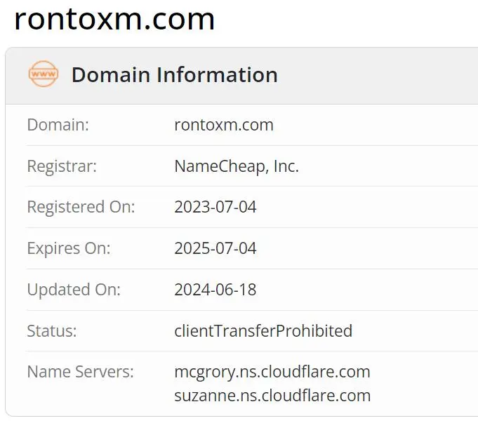 Domain information