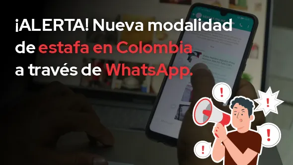 Nueva modalidad de estafa en Colombia a través de WhatsApp. Nueva modalidad de estafa en Colombia a través de WhatsApp.