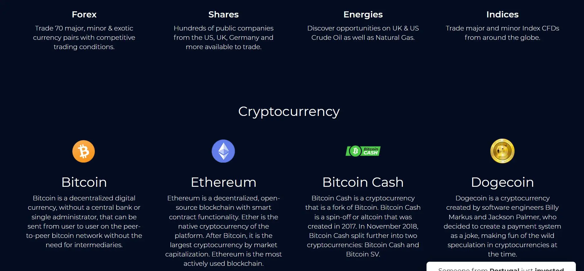 GlobalFxExpert可以交易什么？