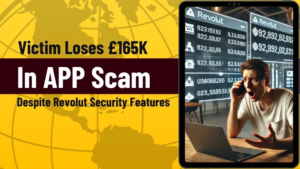 Victim Loses £165K in APP Scam Despite Revolut Security Features.jpg Victim Loses £165K in APP Scam Despite Revolut Security Features.jpg