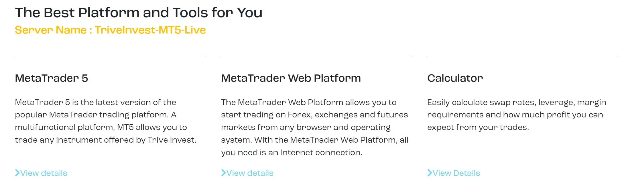 Trading Platform