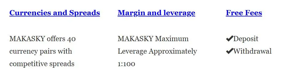 What Can I Trade on MAKASKY?