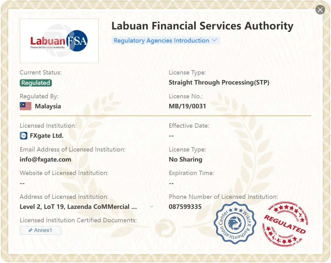 Regulated by LFSA