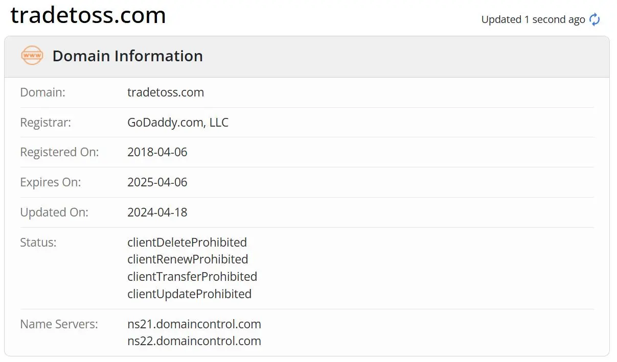 Domain information