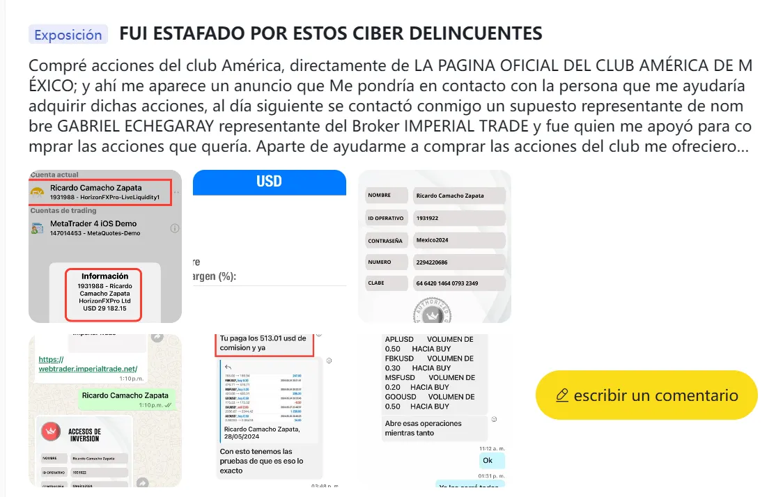 ¿Es Imperial Trade un bróker confiable o una estafa? ¿Es Imperial Trade un bróker confiable o una estafa?