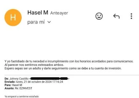 ¿Qué señales indican que EZINVEST Global podría ser una estafa? ¿Qué señales indican que EZINVEST Global podría ser una estafa?