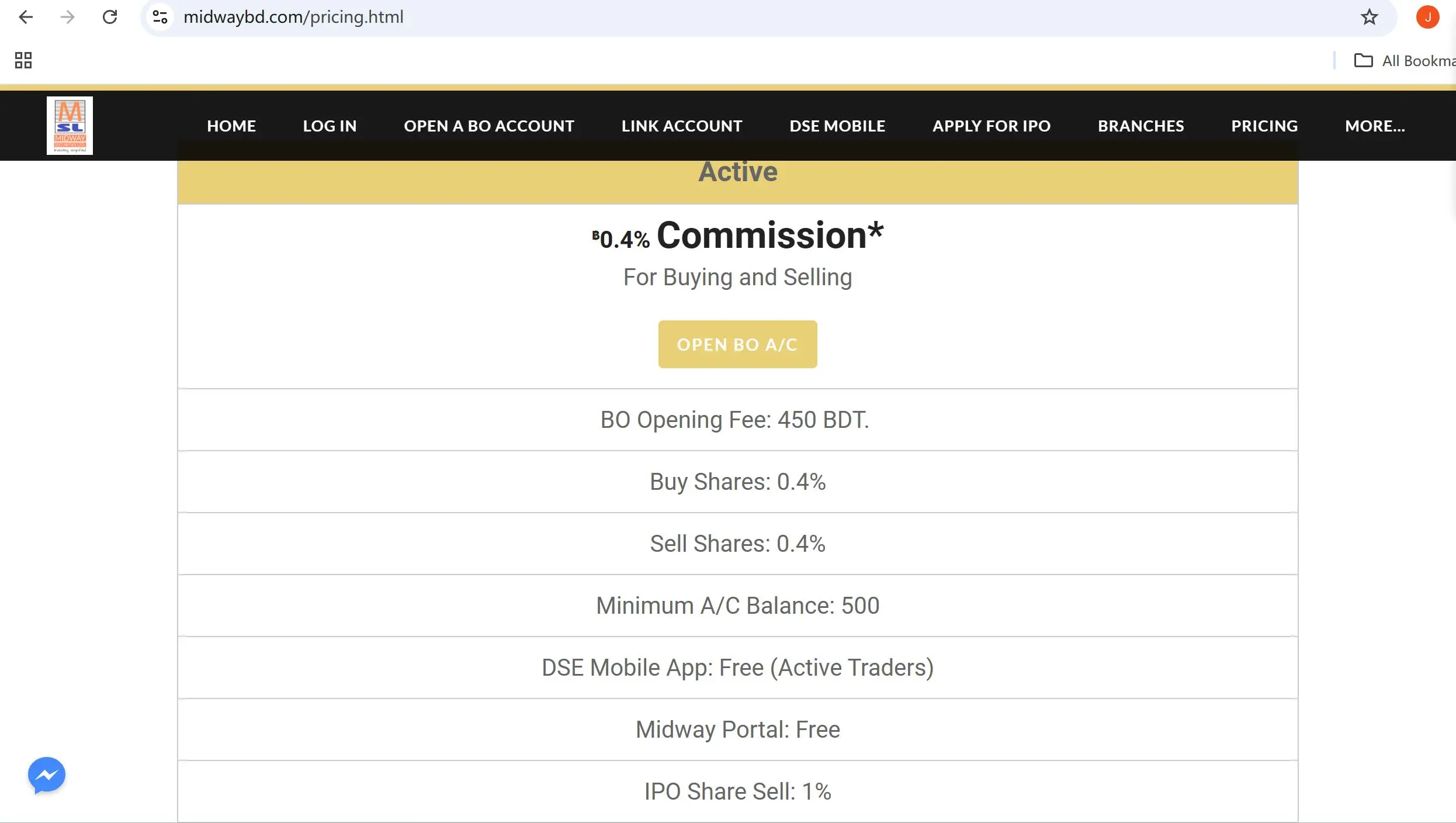 MSL Fees
