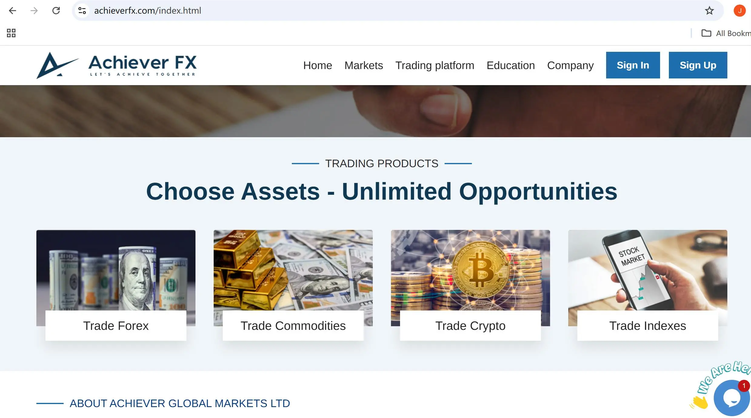 What Can I Trade on Achiever FX?