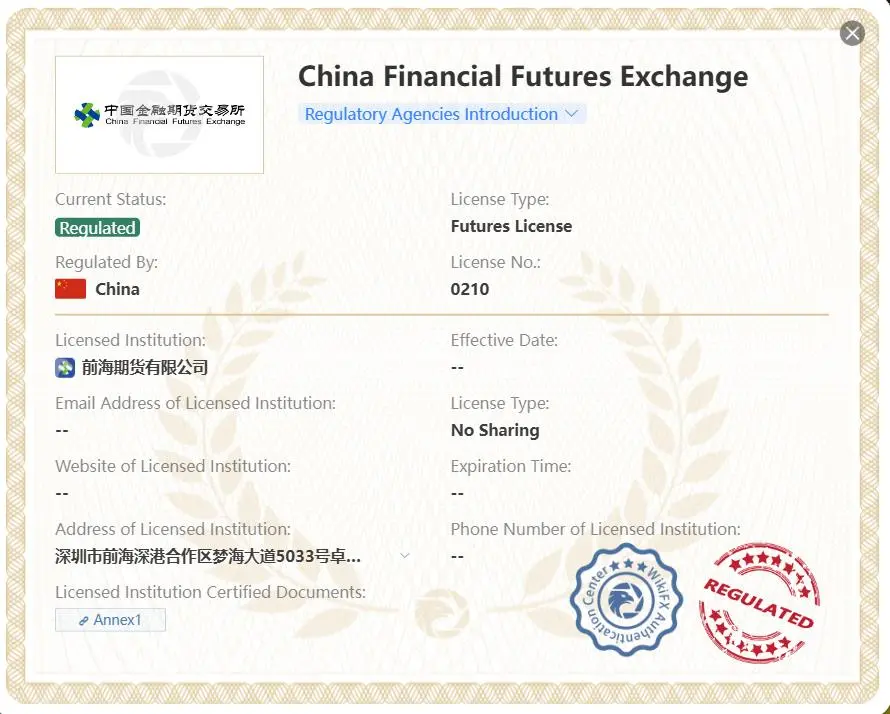 Is 前海期貨 Legit?