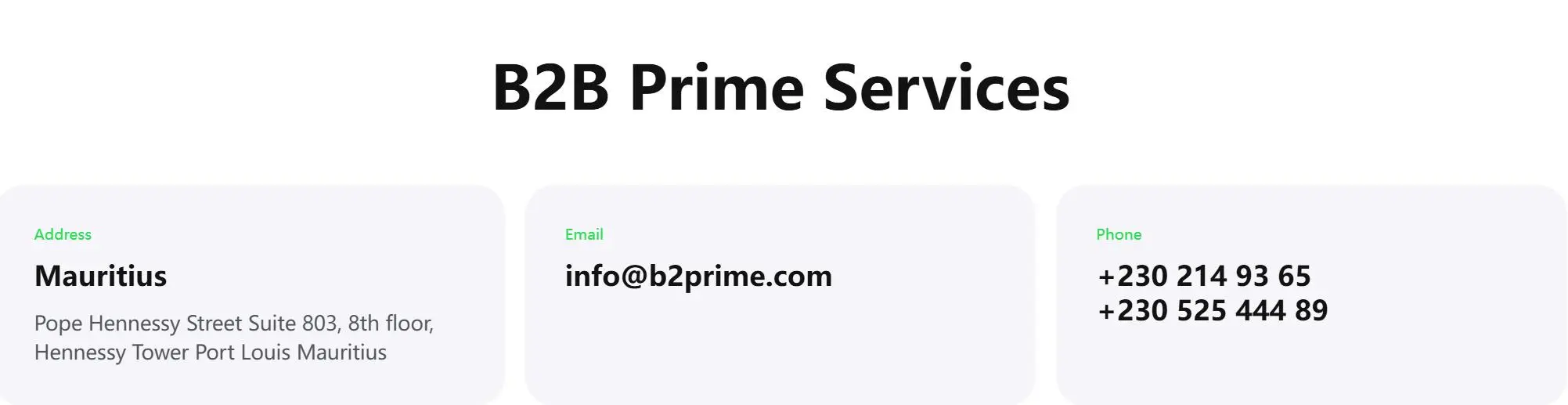 Customer Support Options