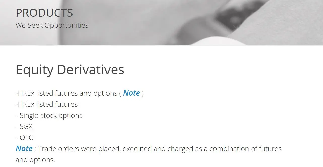 Products and Services?