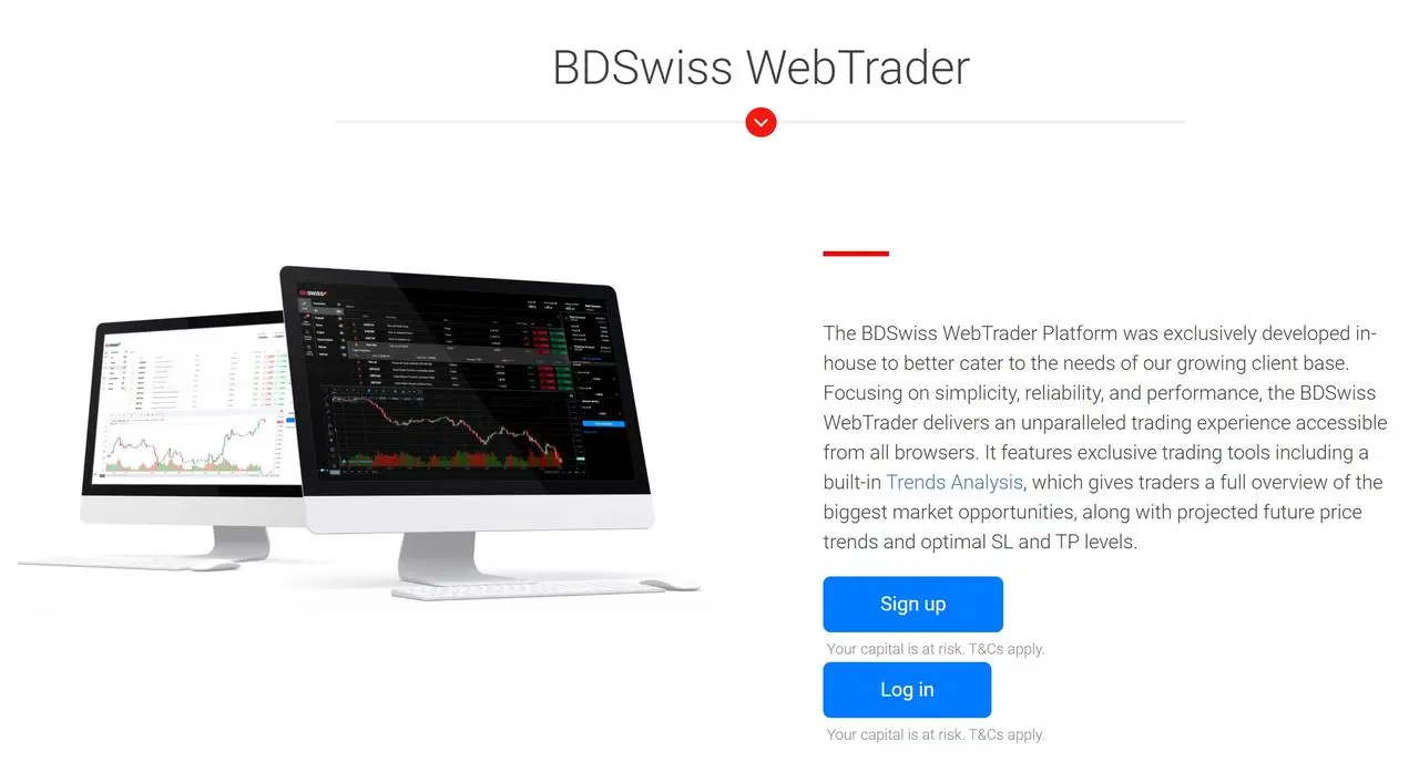BDSwiss WebTrader