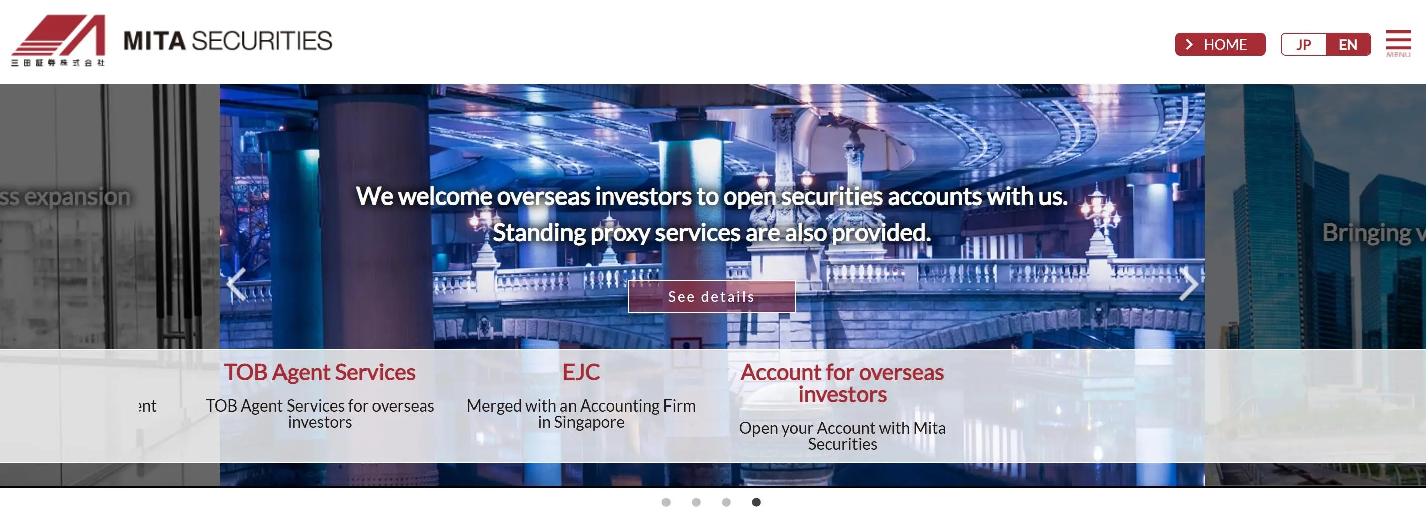 MITA SECURITIES Information