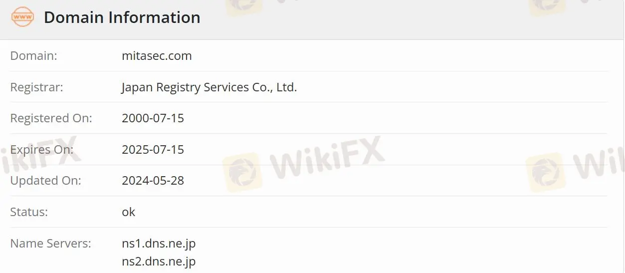 Is MITA SECURITIES Legit?