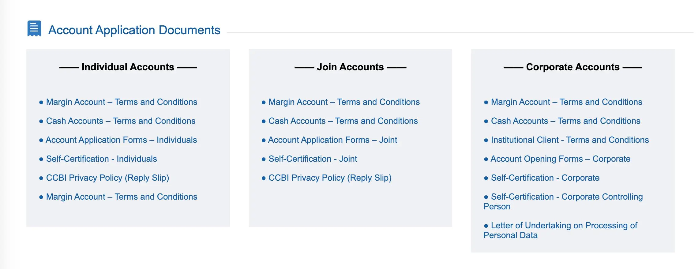 Account Type