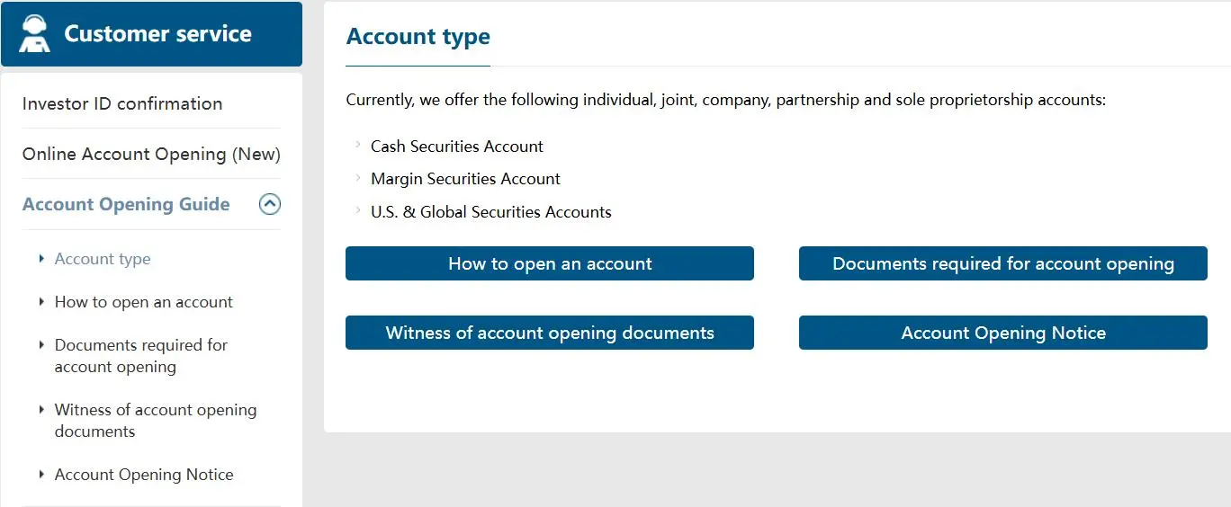 Account Type