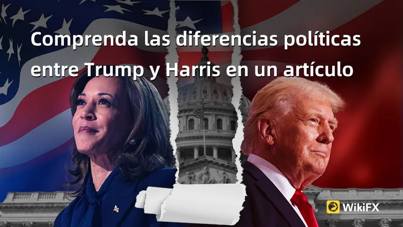 políticas entre Trump y Harris políticas entre Trump y Harris