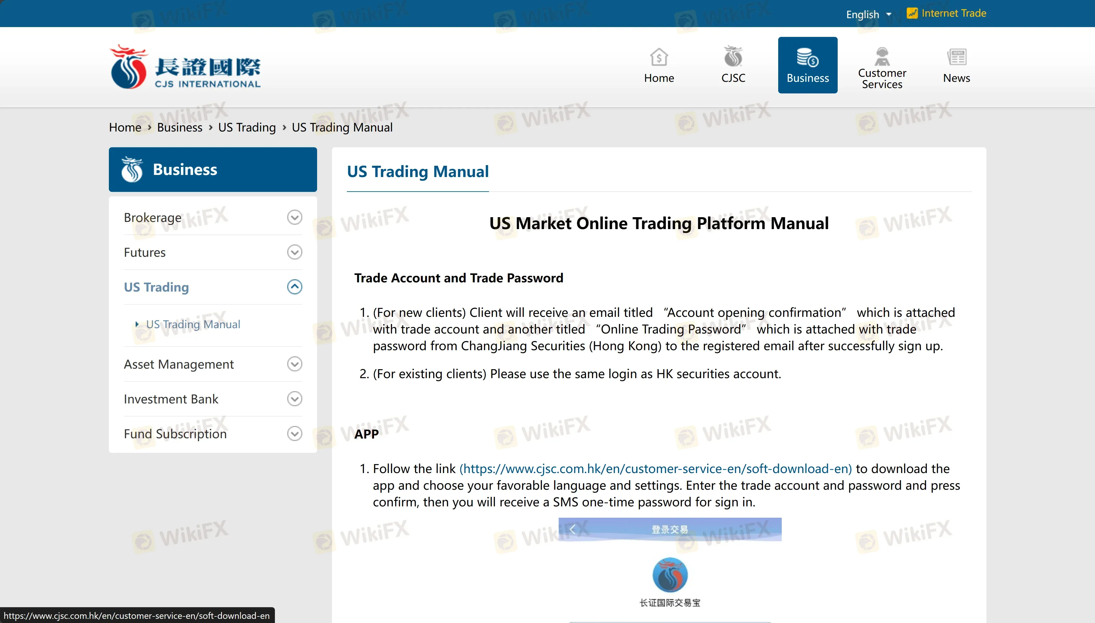 US Trading