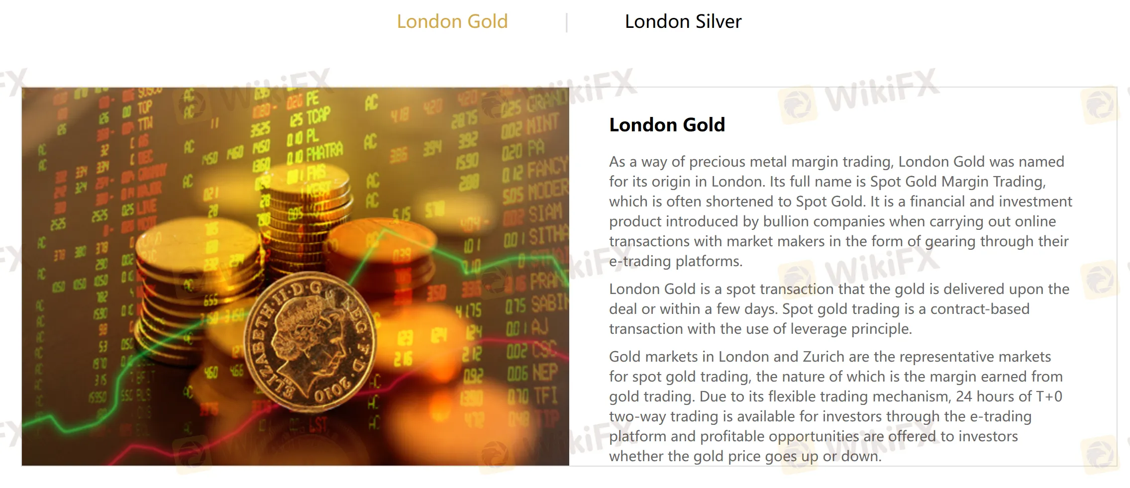 London gold & silver