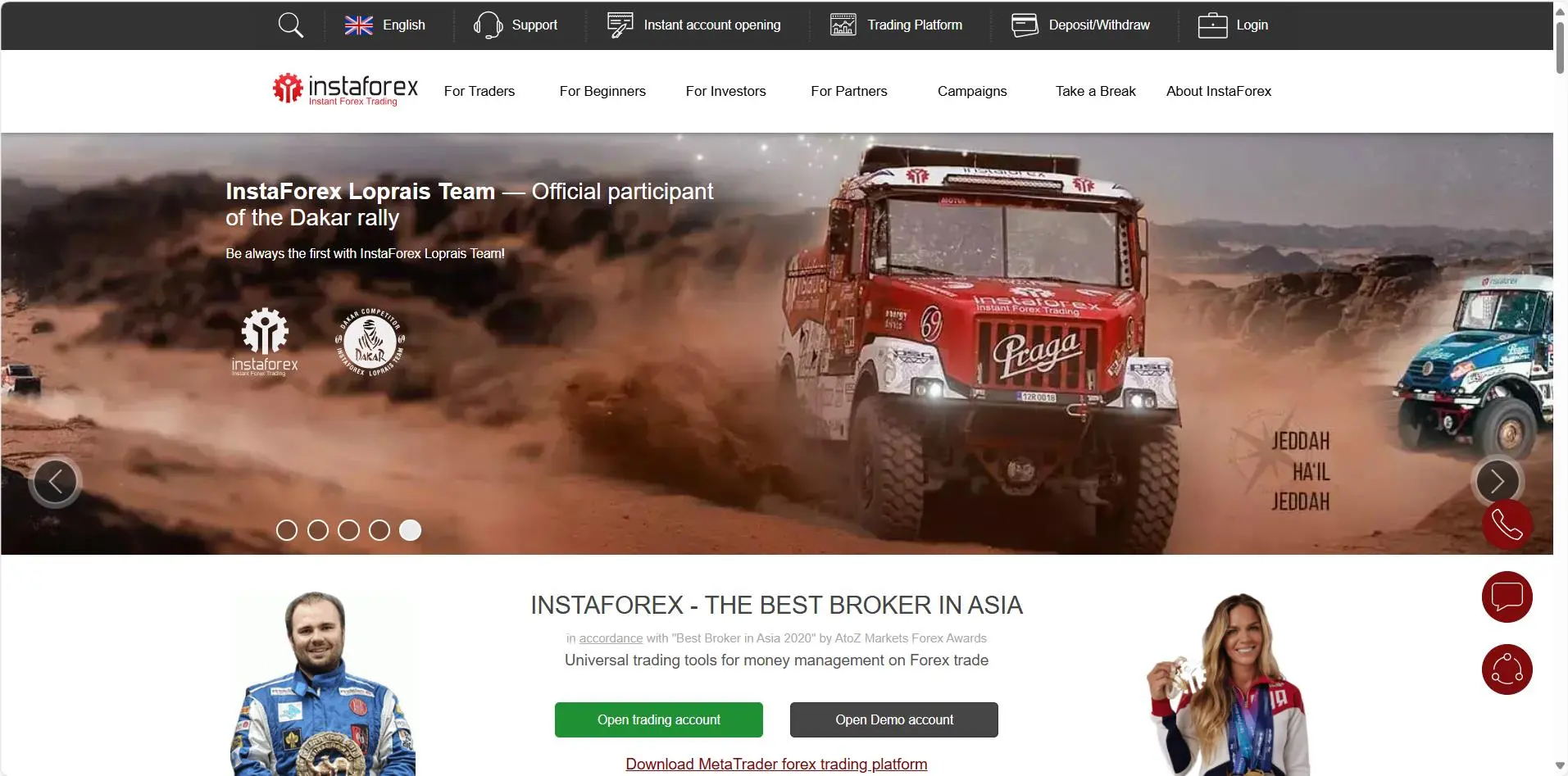 InstaForex Information