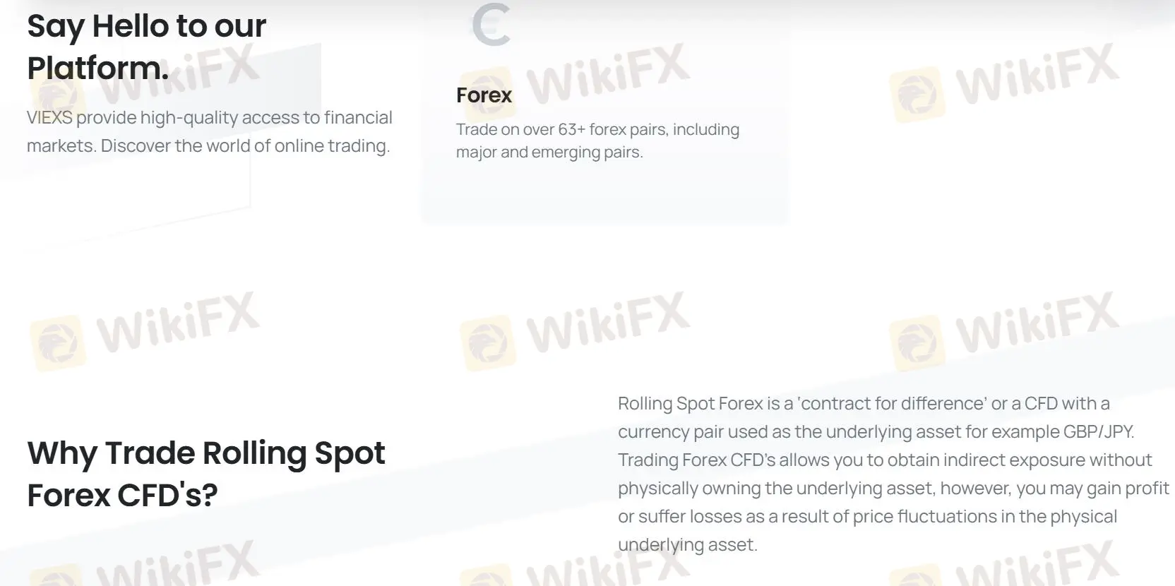 What Can I Trade on VIEXS?