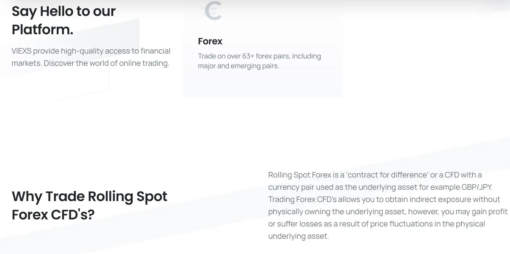 What Can I Trade on VIEXS?