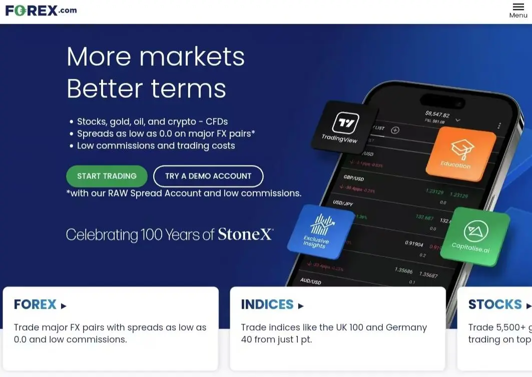 FOREX.COM