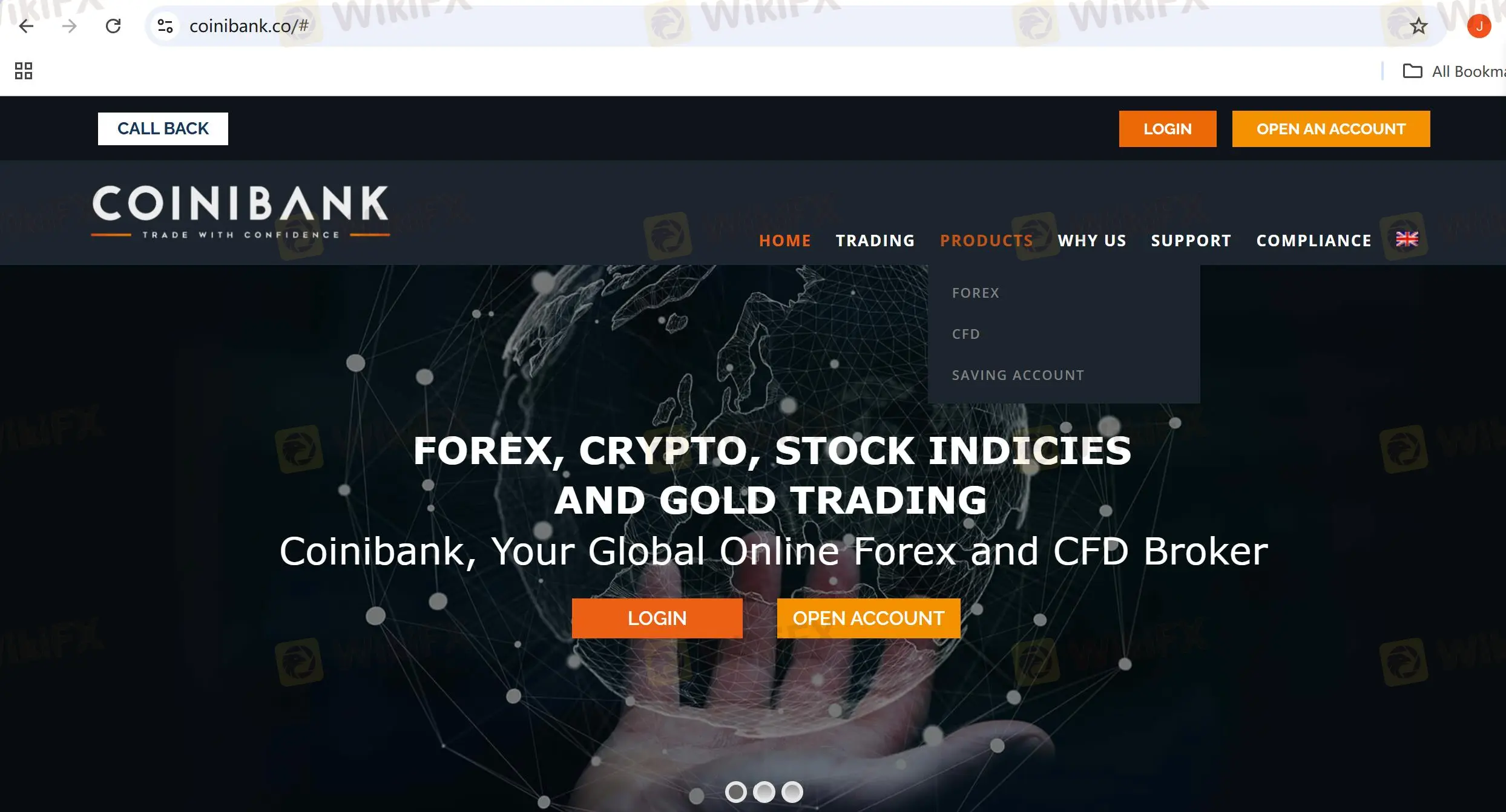 Que puis-je trader sur COINIBANK ?