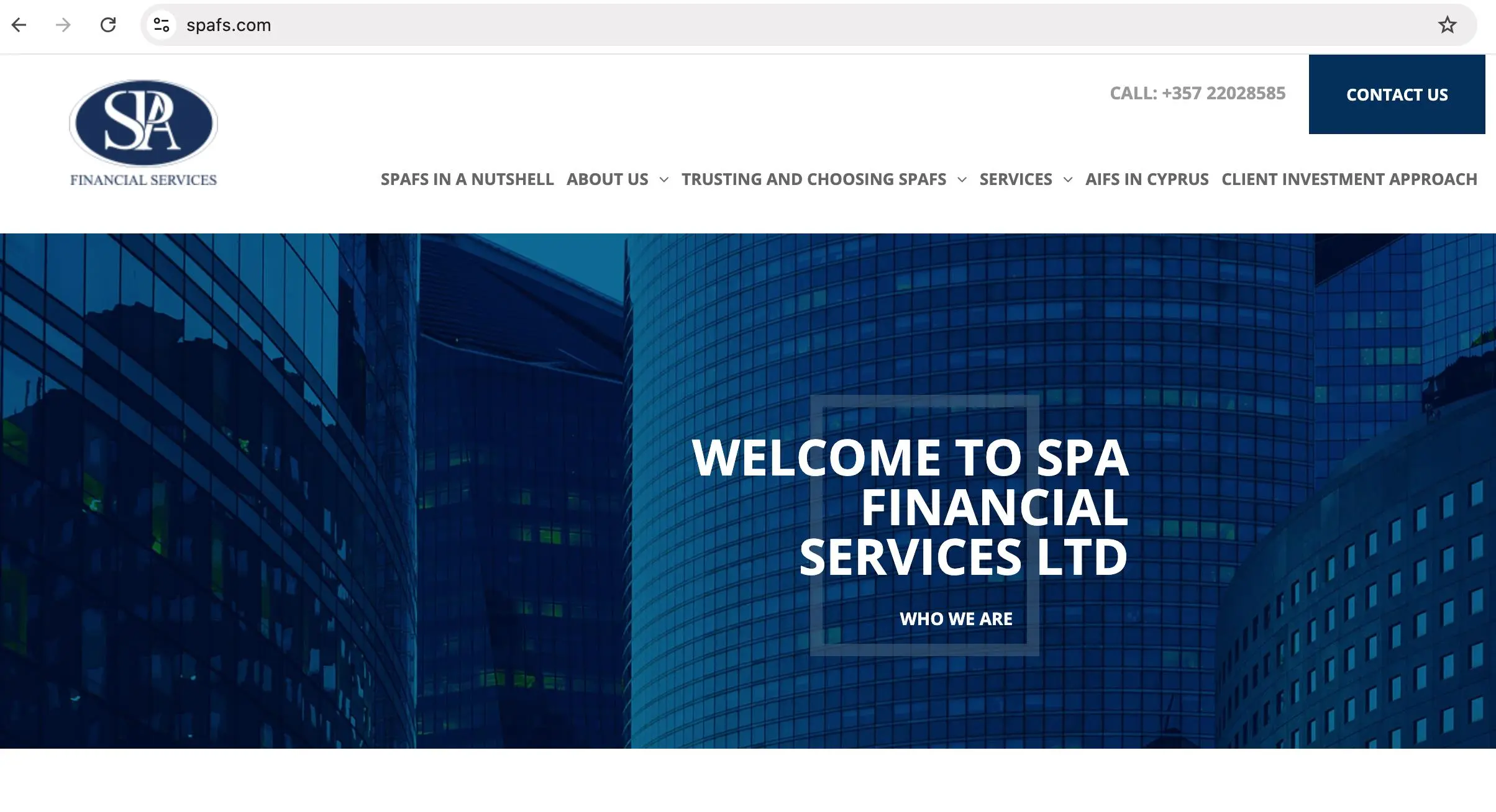 SPAFS Information SPAFS Information