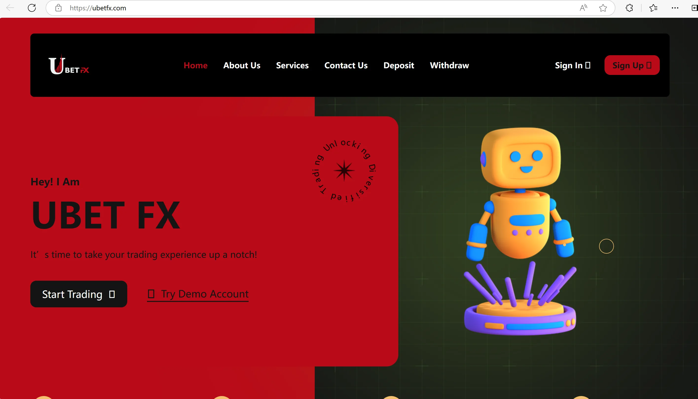 UbetFX's homepage