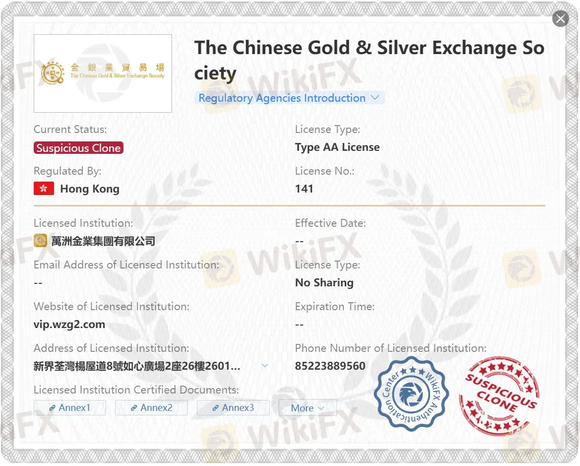 Suspicious clone CGSE license