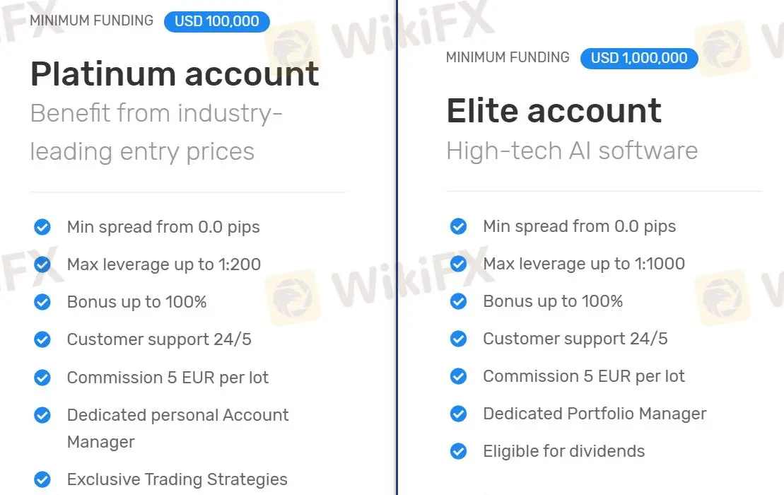 Account Types Account Types