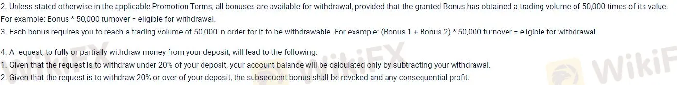 Deposit and Withdrawal