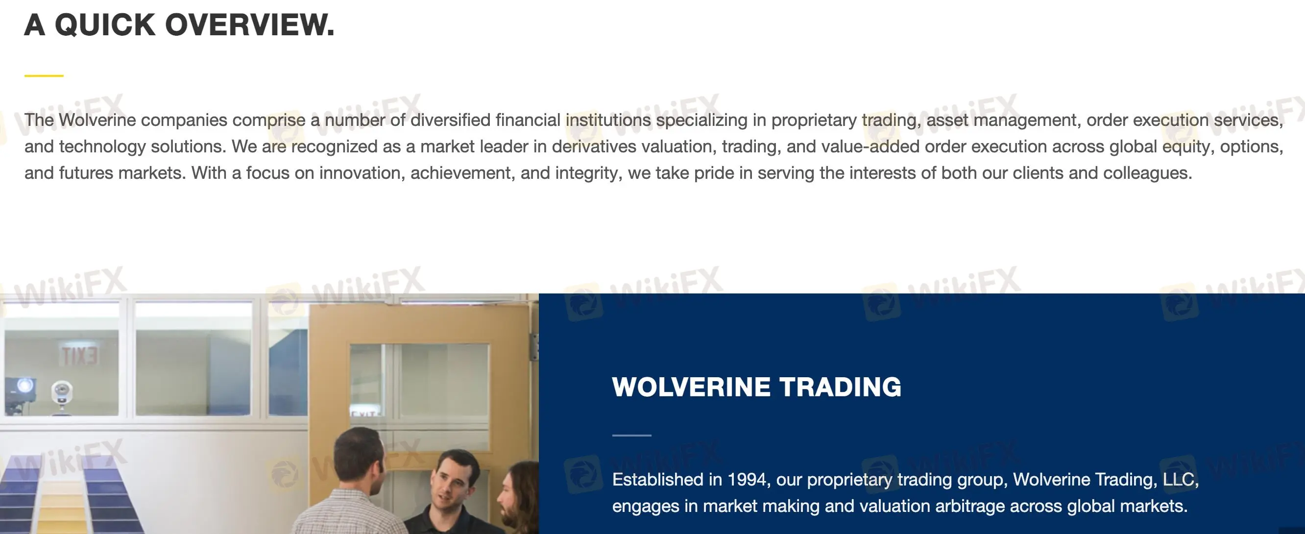 Businesses of wolverine