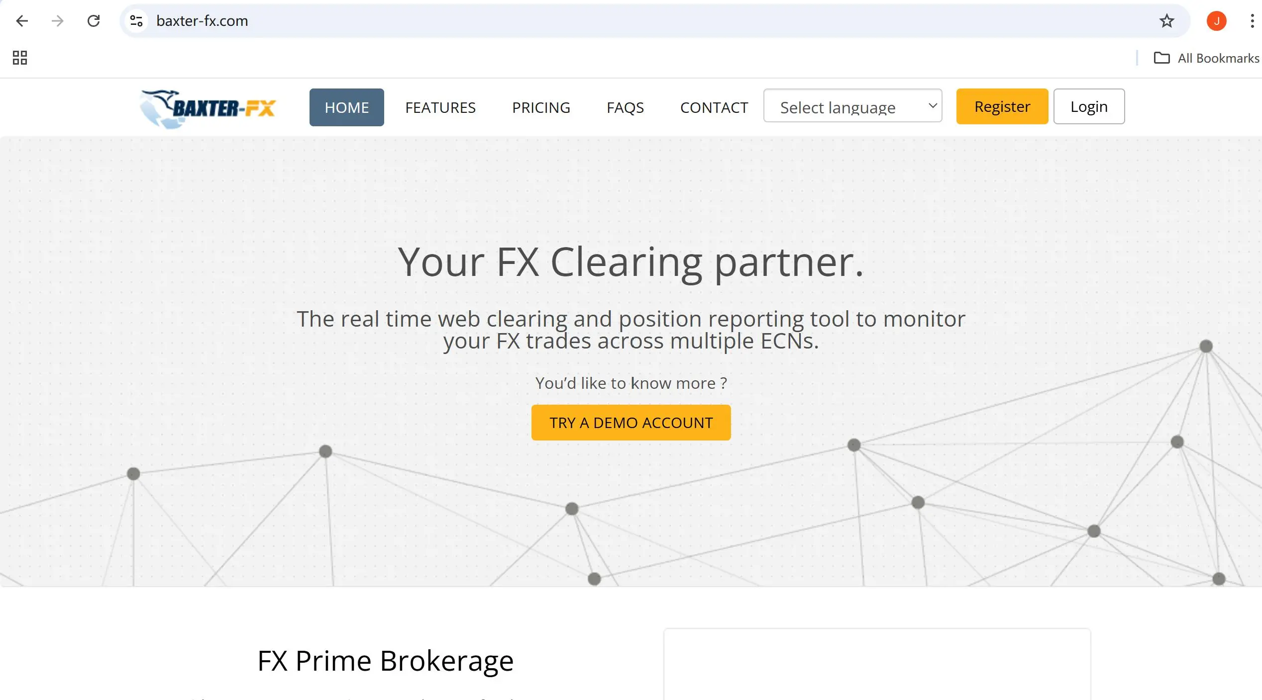 BAXTER's homepage