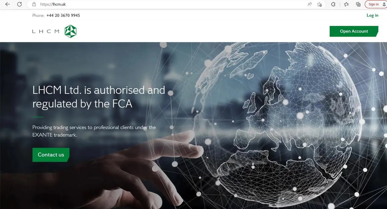LHCM's homepage