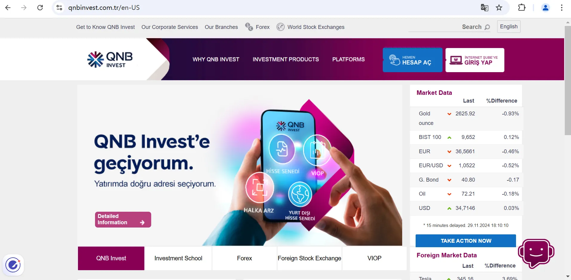 QNB FINANSINVEST的主页