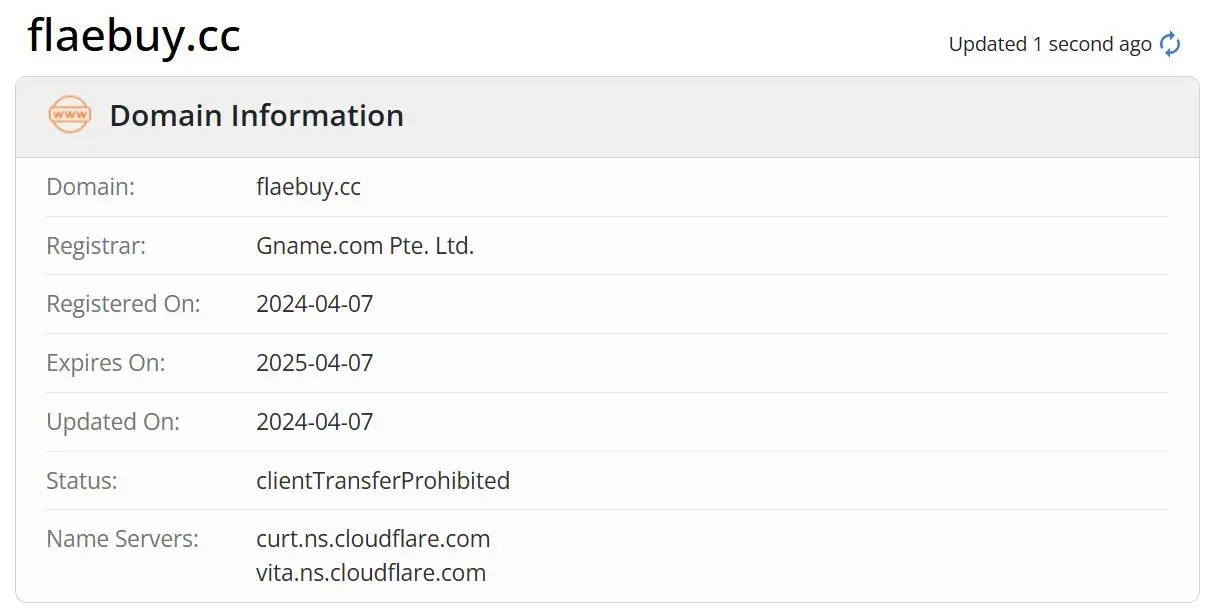 Domain information